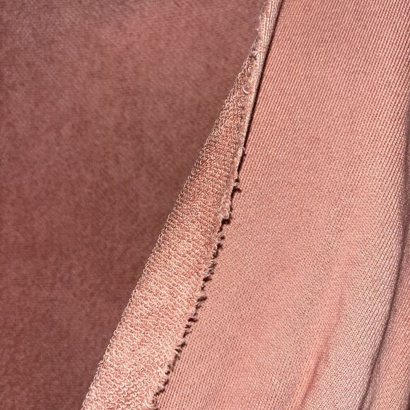 Aerie Twist Open Back Relaxed Fit Semi Cropped Sweatshirt,‎ SZ S Burnt Orange - Picture 7 of 11